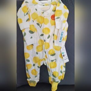 2pk Carter's Yellow Lemon Print Sleeper